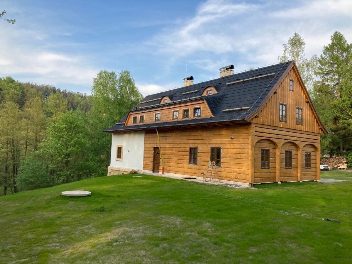 Na Jeleni Stezce Villa Chribska Ngoại thất bức ảnh