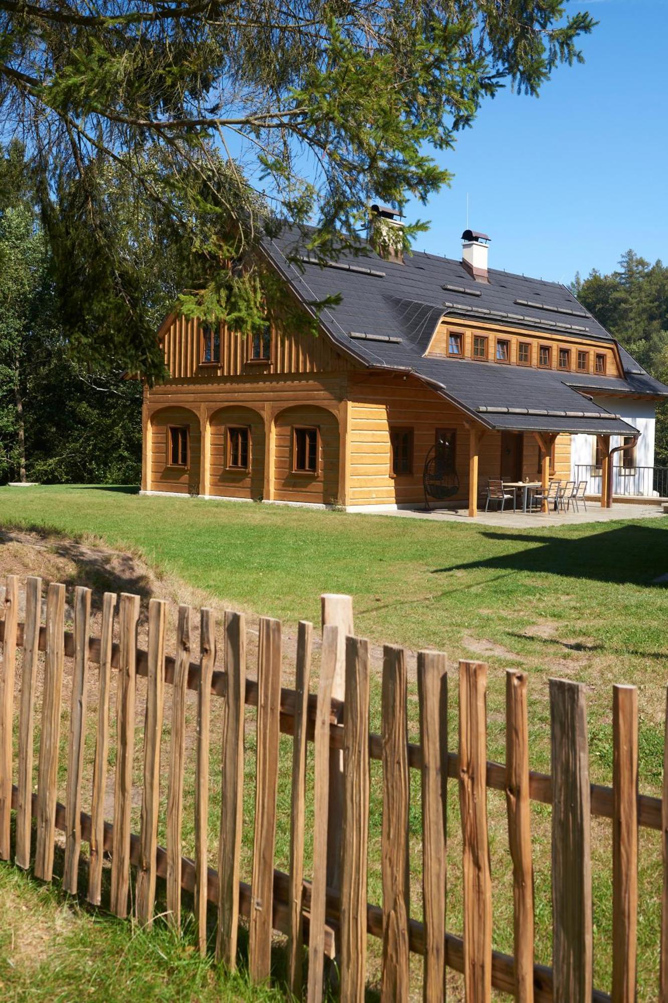 Na Jeleni Stezce Villa Chribska Ngoại thất bức ảnh